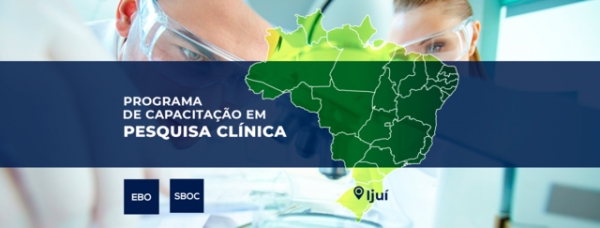 Residentes já podem se inscrever no Programa de Capacitação em Pesquisa Clínica SBOC