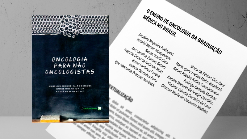 SBOC aborda ensino oncológico na graduação em livro de oncologia para não especialistas