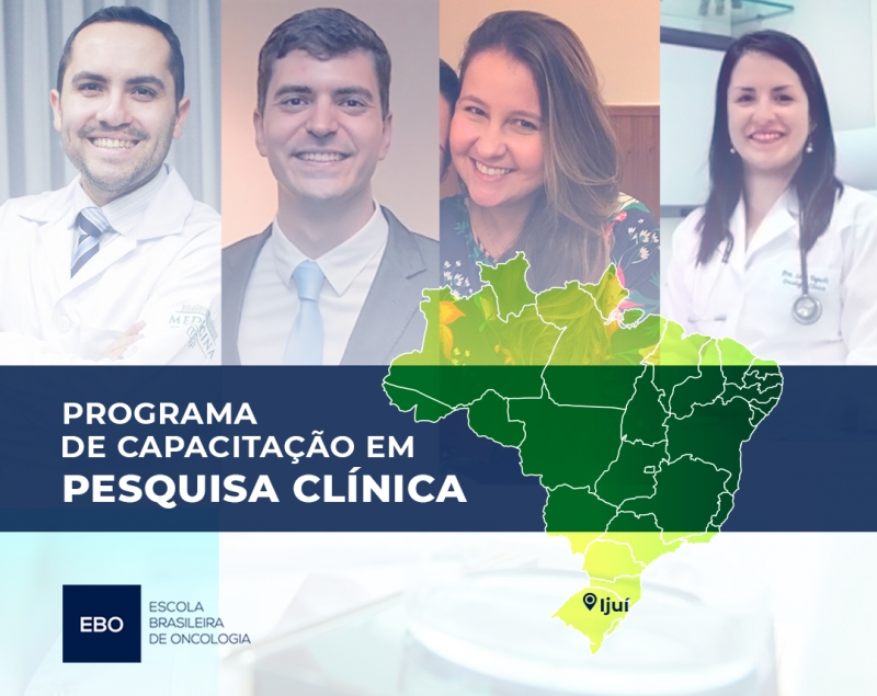 Conheça os quatro jovens oncologistas, de diferentes regiões do país, selecionados para o Programa de Capacitação em Pesquisa Clínica da SBOC