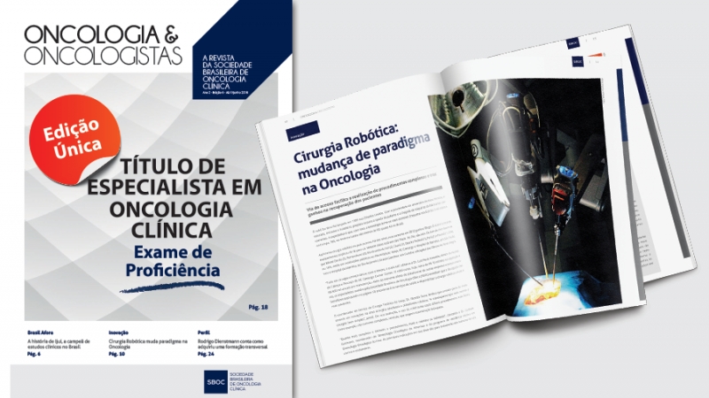 Revista novinha com assuntos para oncologistas